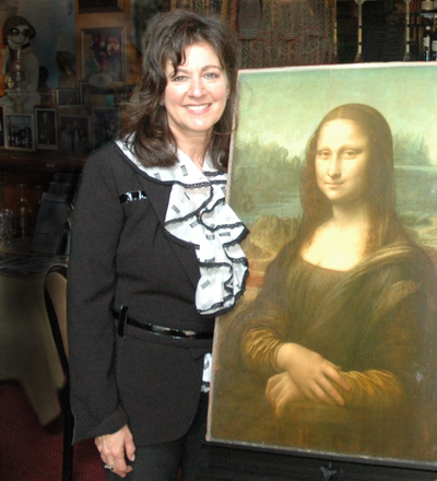 Caroline-w-MonaLisa Caroline-w-MonaLisa
